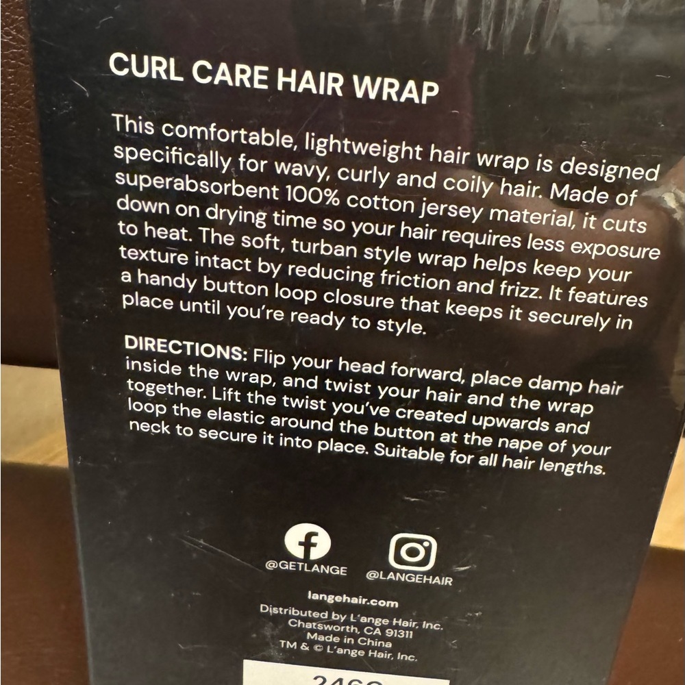 🆕 l’ange Curl Care Hair Wrap - Picture 2 of 3